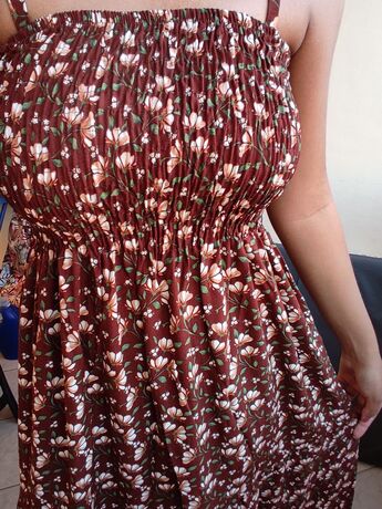 Vestido Longo Elegante Viscose - JZ